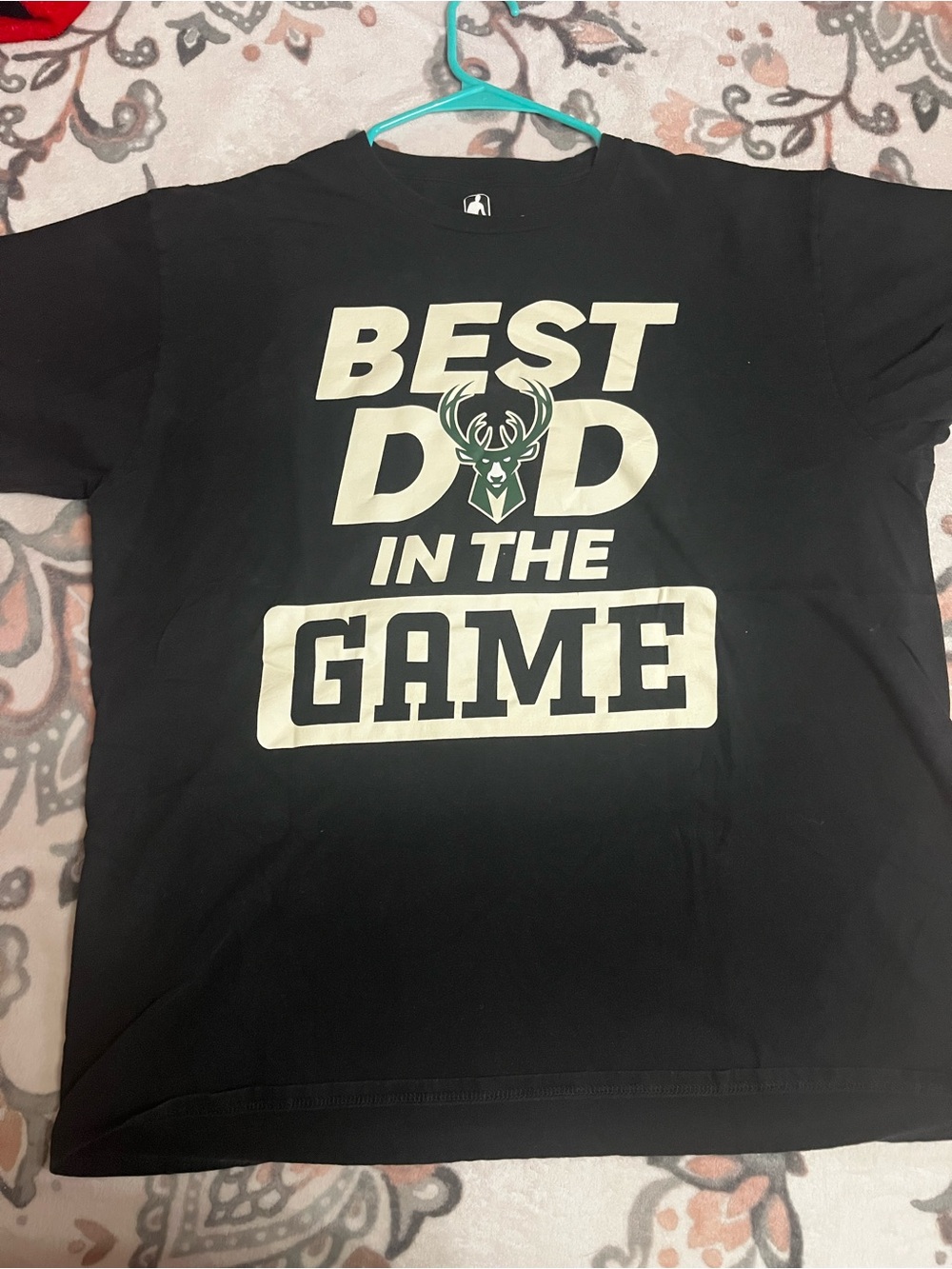 NBA Black 'Best Dad in the Game' Graphic Tee